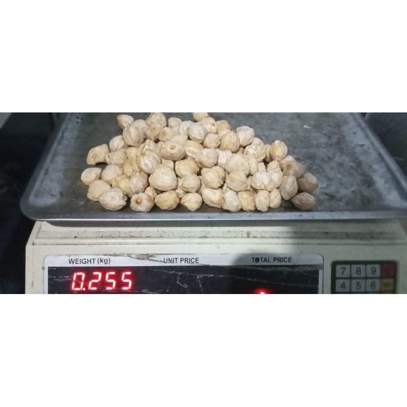 

KEMIRI BULAT UTUH Kualitas SUPER berat 250 Gram