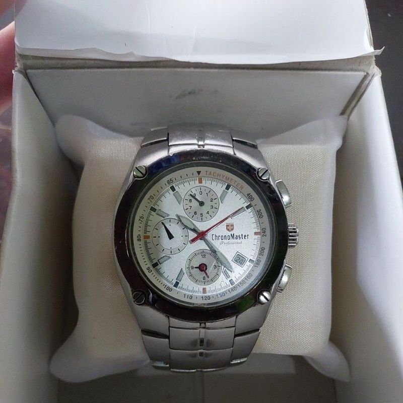 Jam tangan original Chronomaster Professional C1004MC preloved second bekas