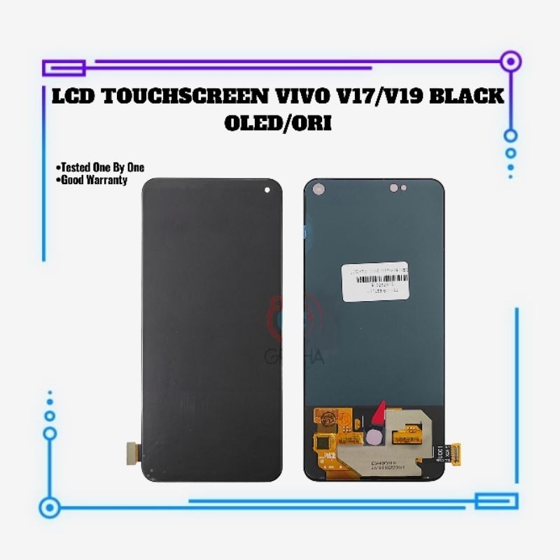 LCD TOUCHSCREEN VIVO V17/V19 BLACK OLED/ORI