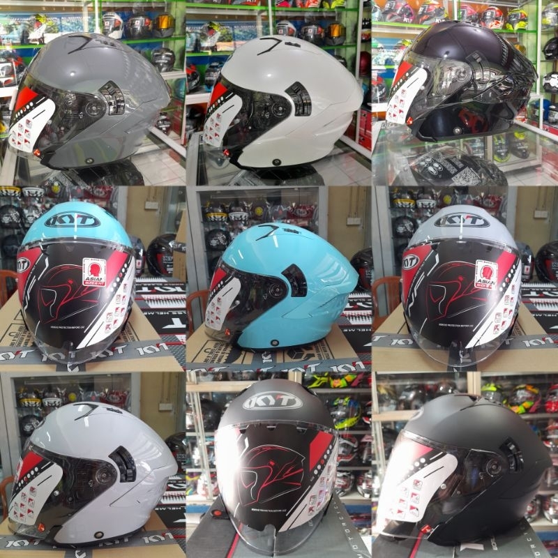 helm kyt NFJ solid original kyt