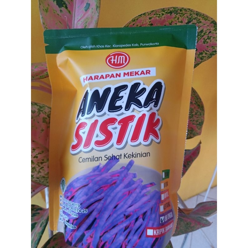 

AnekasistikHM Snack Sistik Ubi Ungu 150gram