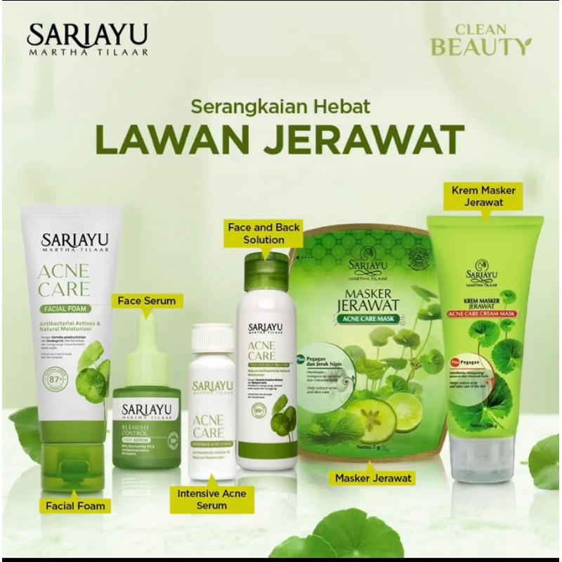 SARIAYU SERI ACNE / JERAWAT