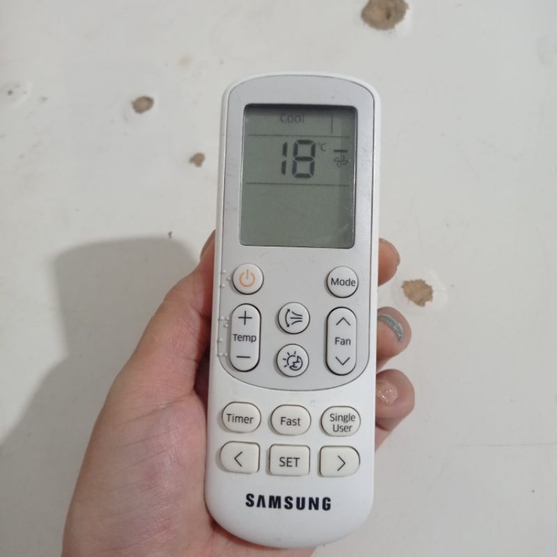 REMOT AC SAMSUNG FAST MATAHARI ORIGINAL ASLI