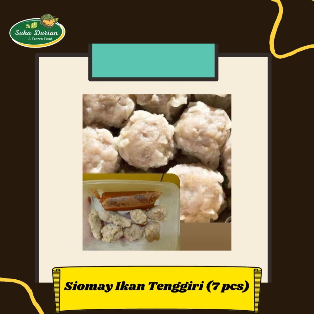 

Siomay Ikan Tenggisi isi 7pcs