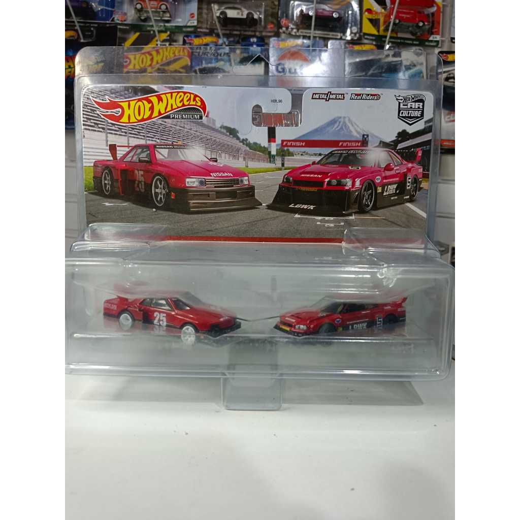 HOT WHEELS LBWK RED LB-ER34 TWIN PACK PREMIUM
