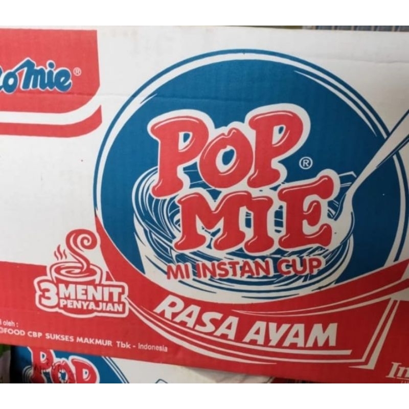 

Popmie rasa ayam 1 dus isi 24 cup