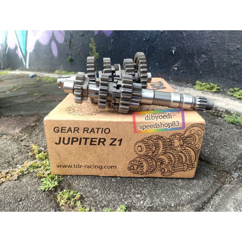 Rasio TDR racing Yamaha Jupiter z1 Jupiter 115 GEAR box rasio Yamaha Jupiter Z1 TDR racing
