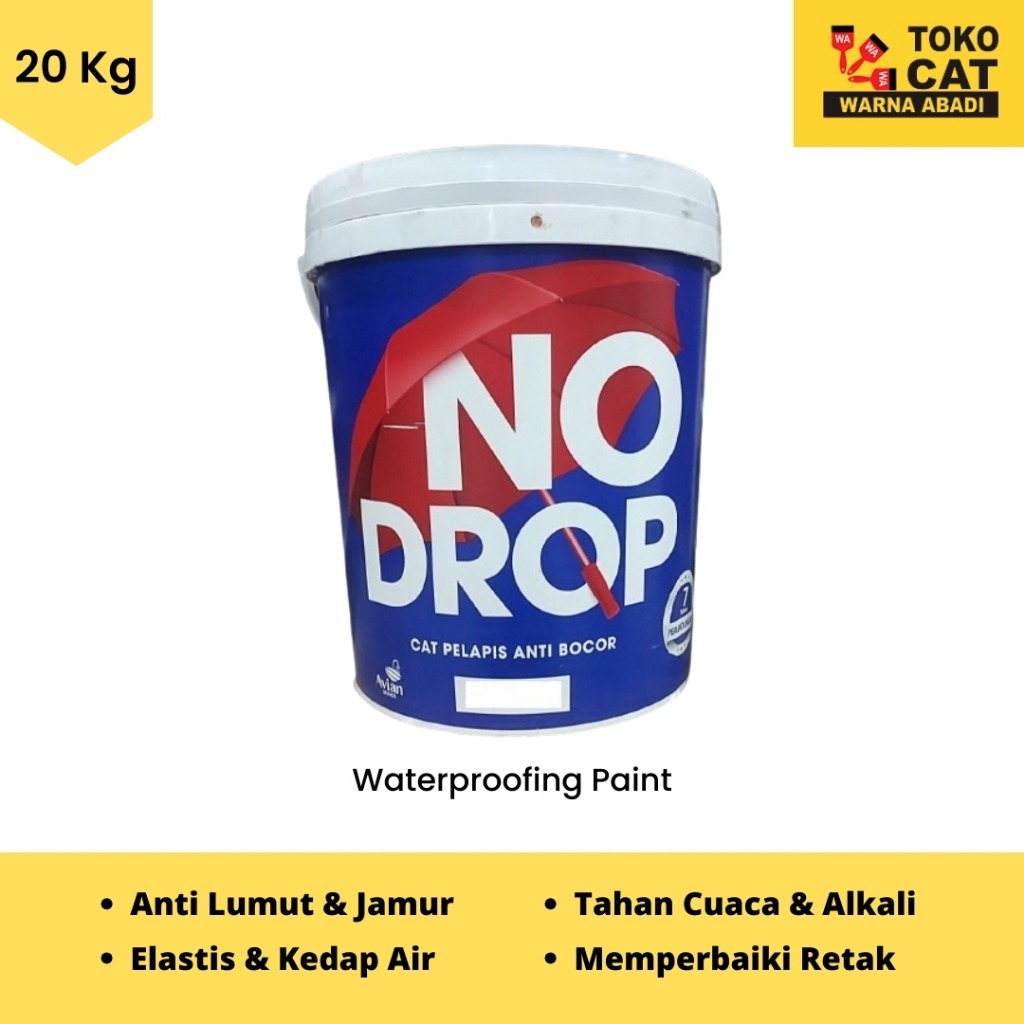 Cat Tembok Waterproofing Anti Bocor No Drop 20 kg