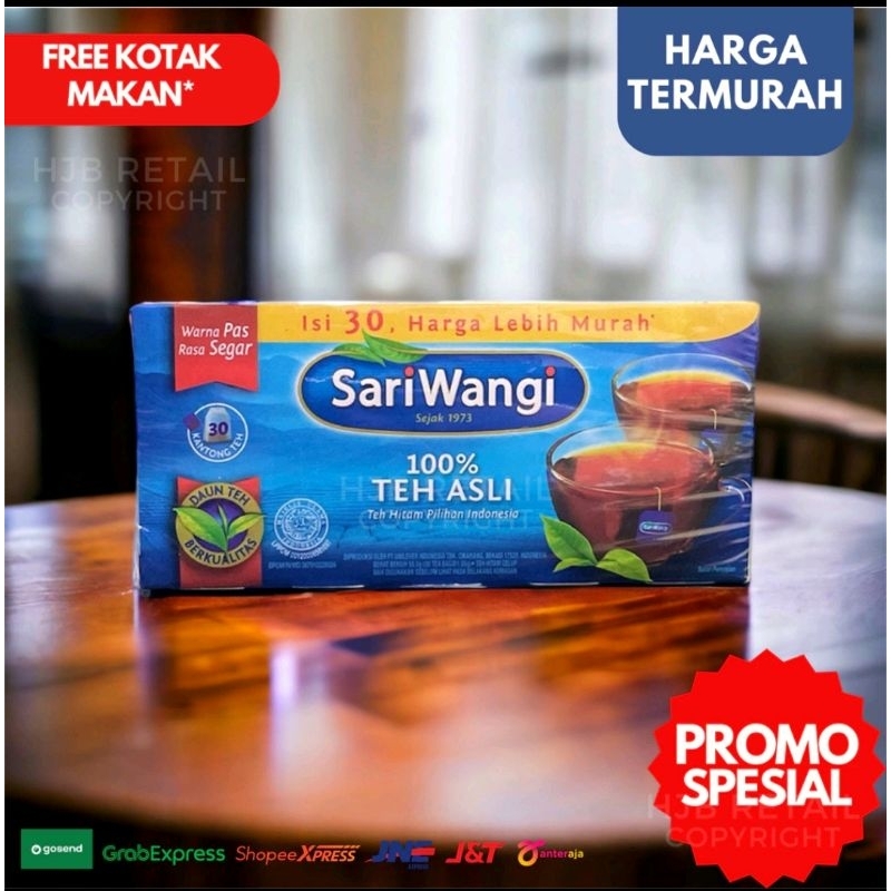 

sariwangi teh celup 25 kantong