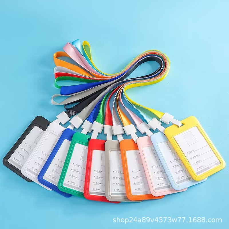 

Name Tag ID Card Holder Vertical / Panitia / Gantungan Kartu Nama/ Tali Id card Nama