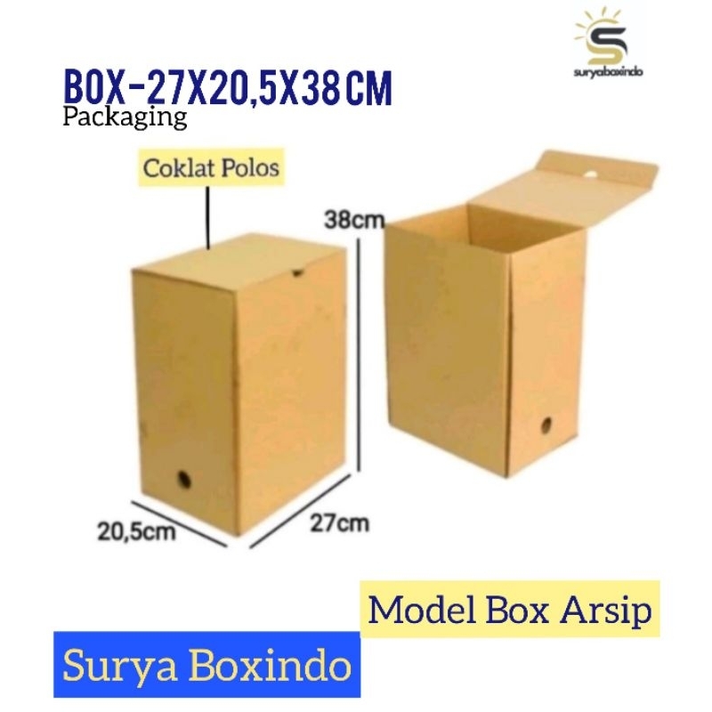

Box Arsip 27x20,5x38 cm/Kardus File/Documet/file/arsip