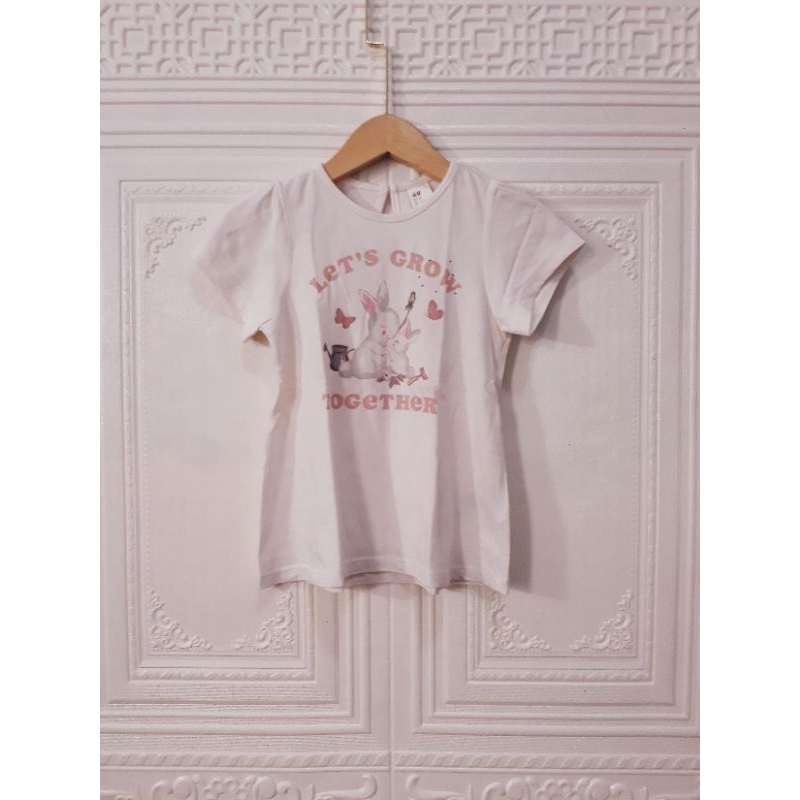 H&M Tshirt / Kaos Anak H&M / H&M Baby Tshirt / Atasan H&M / Kaos Anak Perempuan / Kaos H&M / Baby Ts