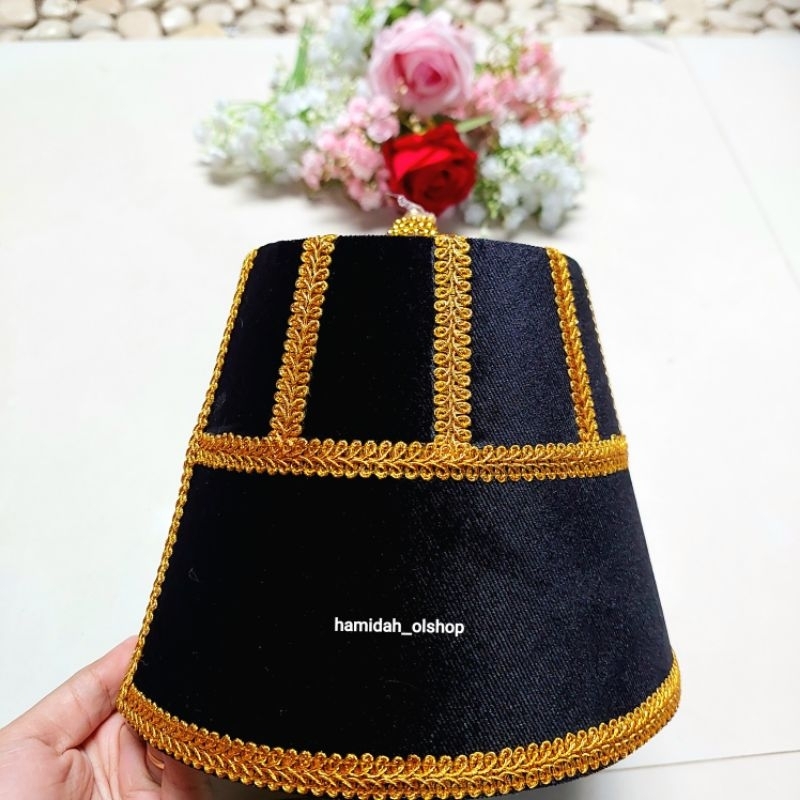 Kuluk Pengantin Renda Dewasa / Kuluk Dodotan Adat Jawa Dewasa