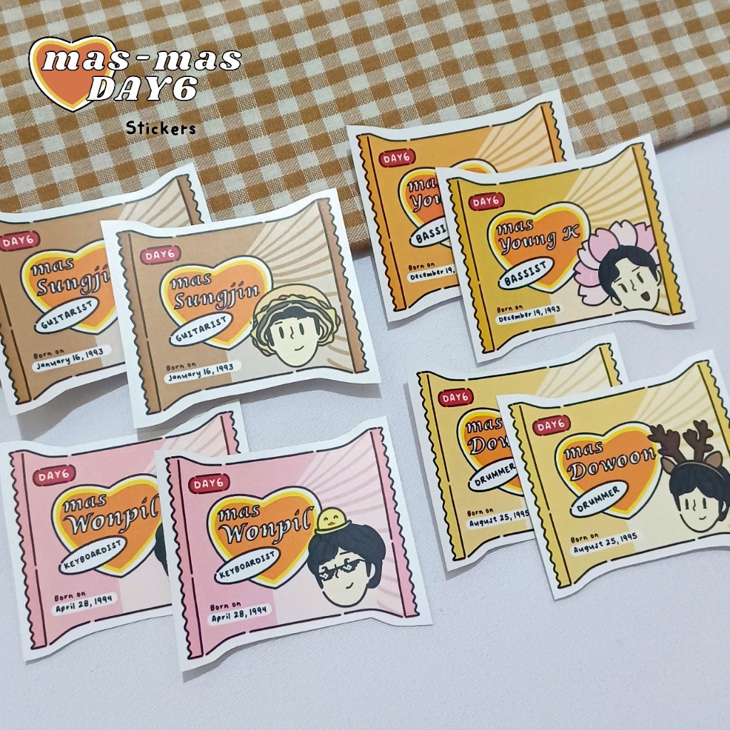 

[READY] Mas-mas DAY6 sticker