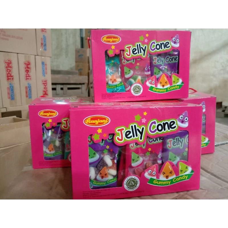 

Permen lunak Jelly Cone 1 pack isi 30 pcs