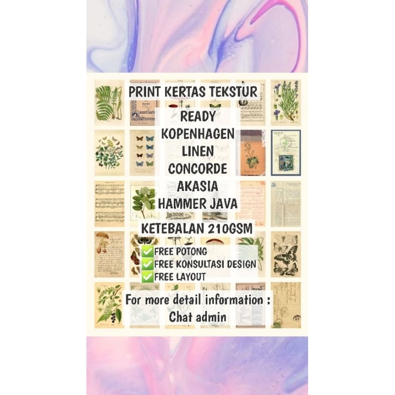 

PRINT kertas tekstur KOPENHAGEN LINEN CONCORDE AKASIA HAMMERJAVA FREE POTONG