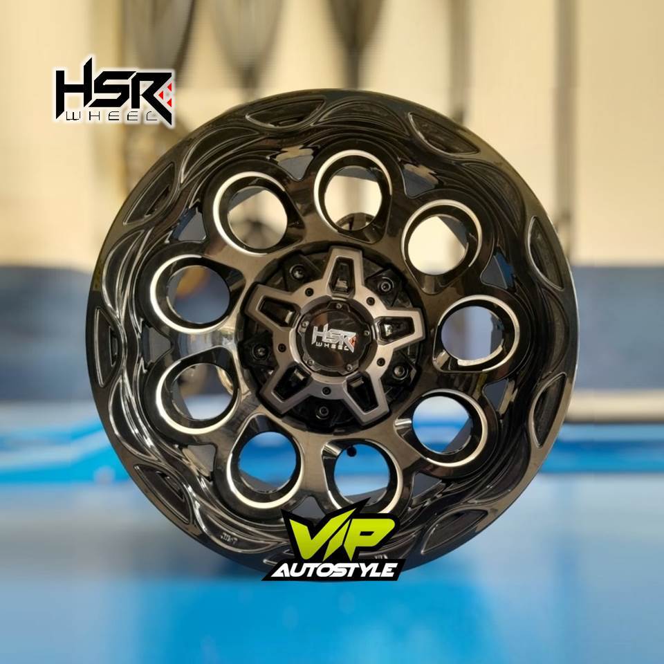 Velg mobil Ring 17 HSR Bajo Racing Pajero sport, Triton, Fortuner, Ford Ranger, terrano dll