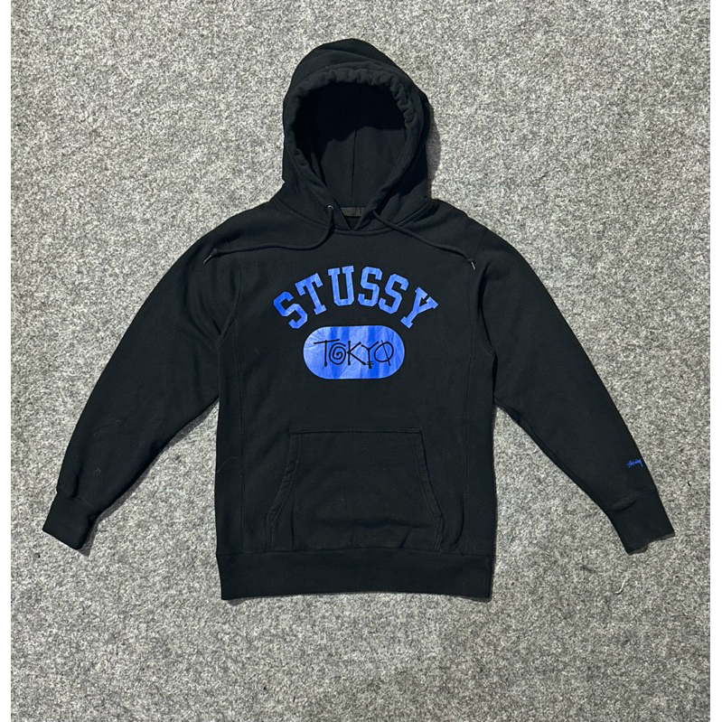 Hoodie Stussy Tokyo Hitam Size M