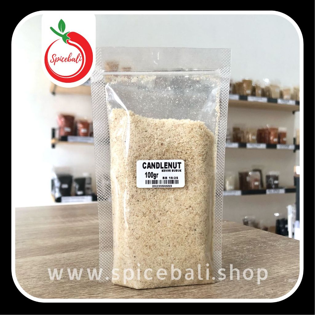 

Kemiri Bubuk Asli 100 gr / Pure Candlenut Ground 100 gr / Kemiri Bubuk Asli