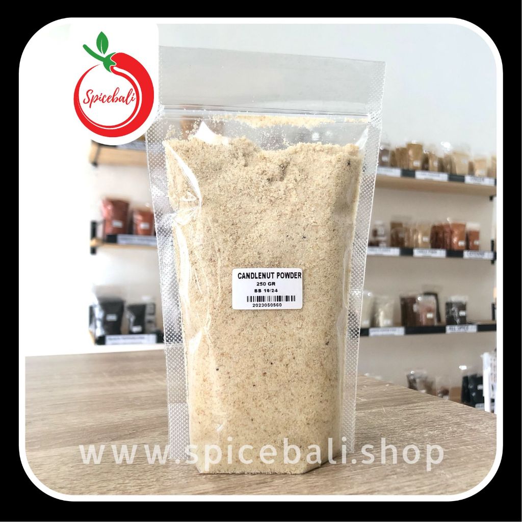 

Kemiri Bubuk Asli 250 gr / Pure Candlenut Ground 250 gr / Kemiri Bubuk Asli
