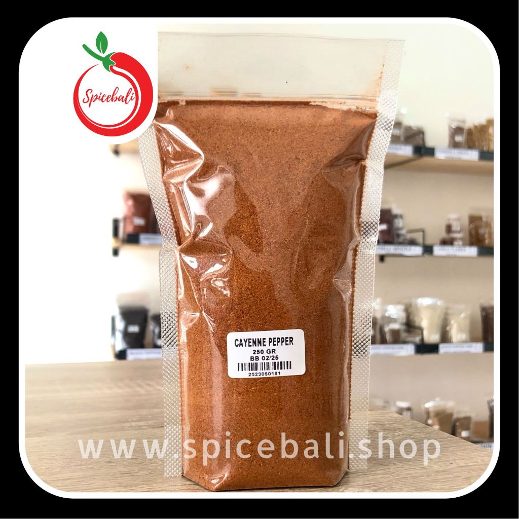 

Bubuk Cayenne 250 gr / Pure Cayenne Pepper Powder 250 gr / Cayenne Ground