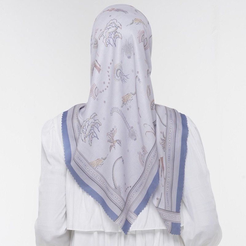 WEARING KLAMBY SCARF - KALA