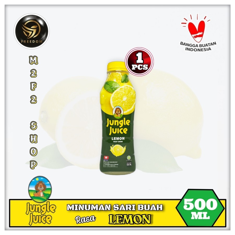 

Diamond Jungle Juice Lemon | Jus Botol Pet - 500 ml (Kemasan Satuan)