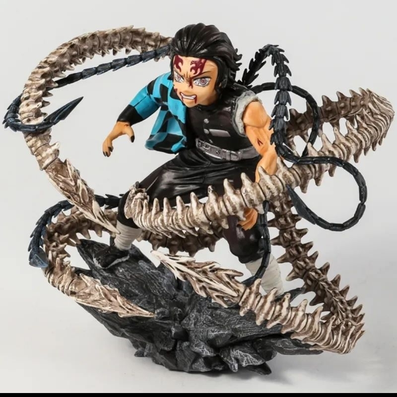 Figure Demon Slayer King Tanjiro Muzan Statue