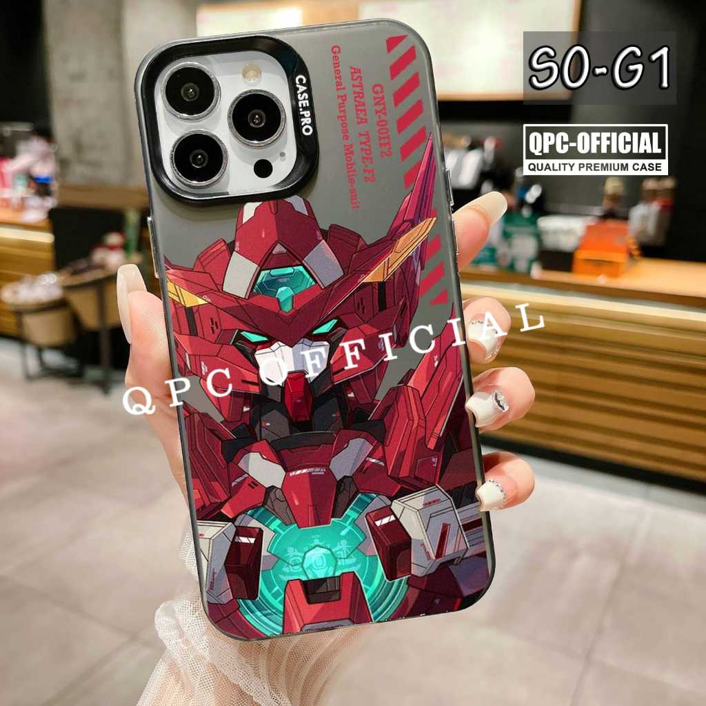 Case IMD Hologram Case Casing Robot Gundam for Redmi 14C Redmi 5A Redmi 6A Redmi 9A Redmi 9C Redmi 1
