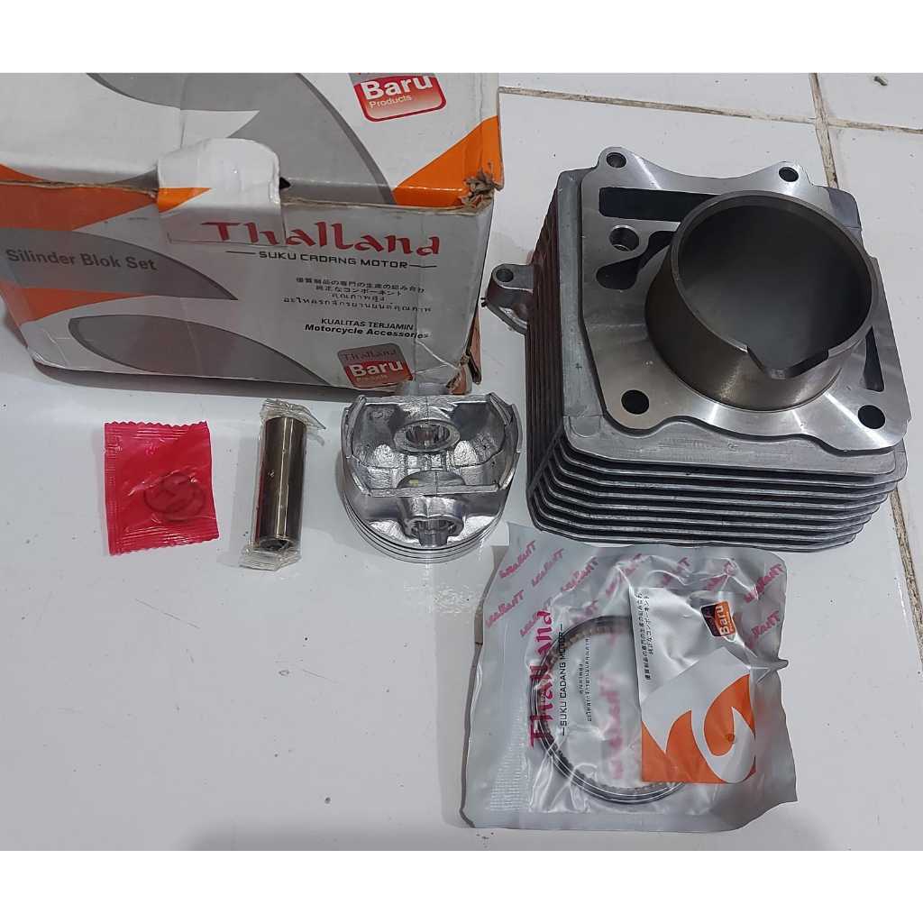 BLOK , PISTON , RING PISTON SET SATRIA FU - THALLAND