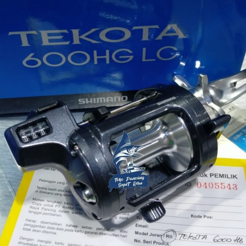 Reel Shimano Trolling TEKOTA 600HG LC Model 2018 BEST SELLER