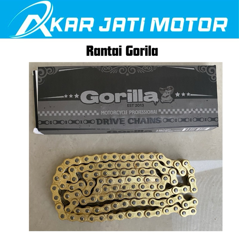 Rantai RACING Rantai Gorila Rantai Motor Gold 428-112
