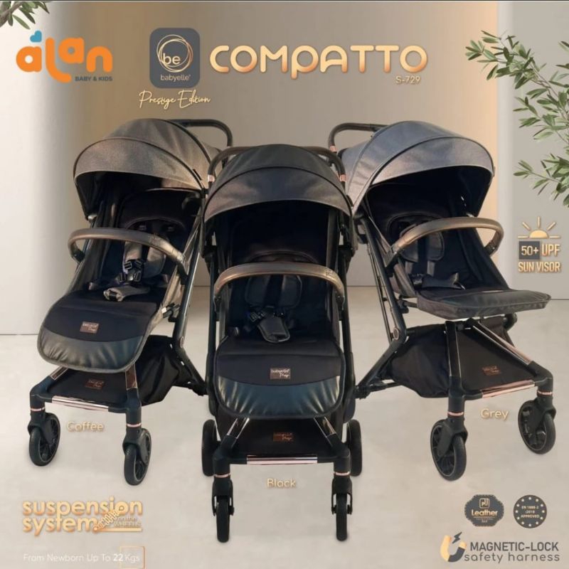 Babyelle Stroller S729 Compatto - Stroller Bayi