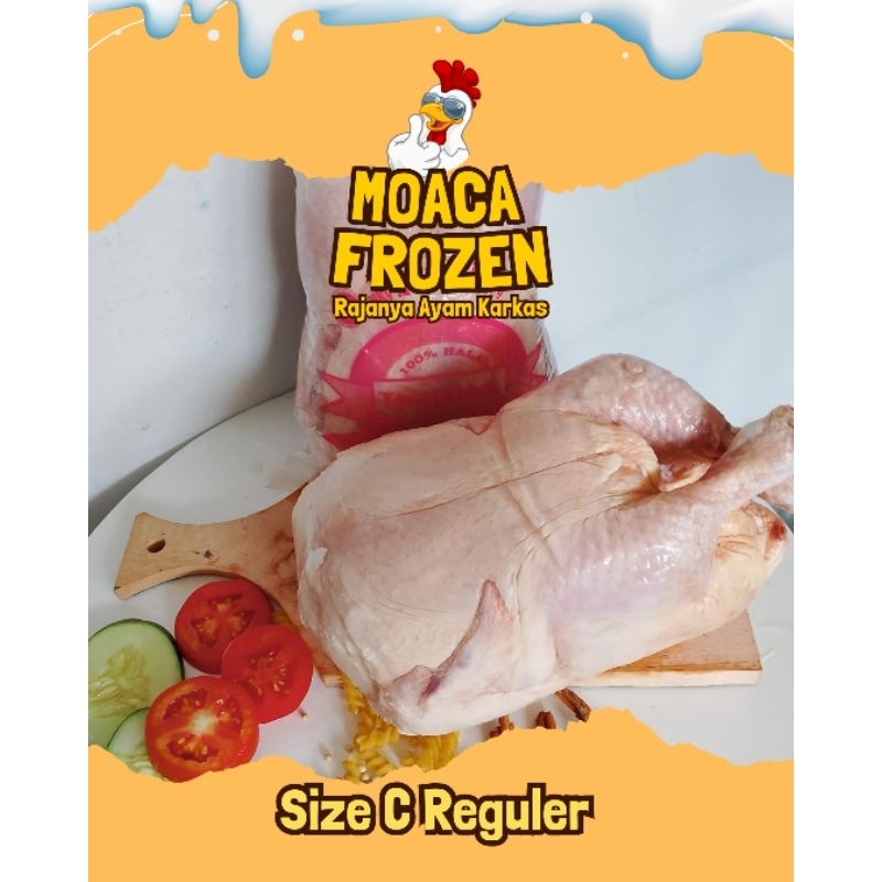 

Ayam Karkas Boiler Size C2 Reguler (1,351-1,399) kg