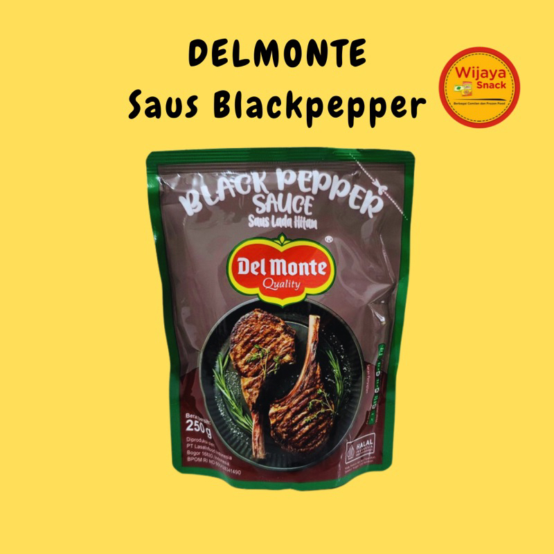 

Saus Delmonte Blackpaper 250gr