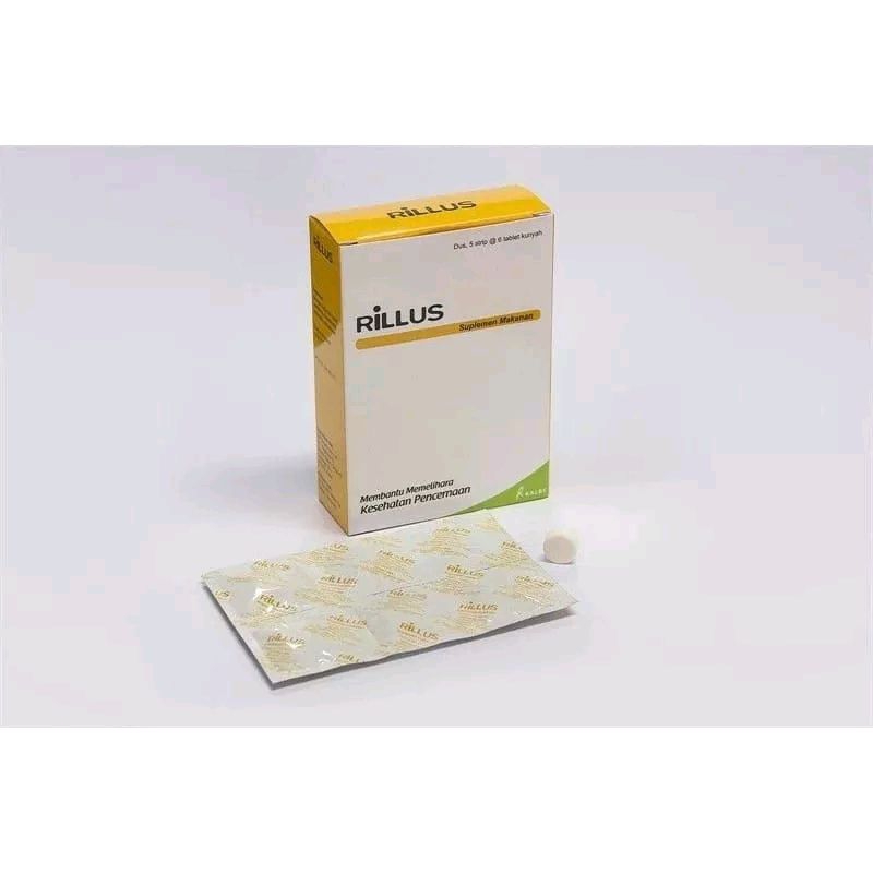 RILLUS PROBIOTIK DEWASA BLISTER 6'S