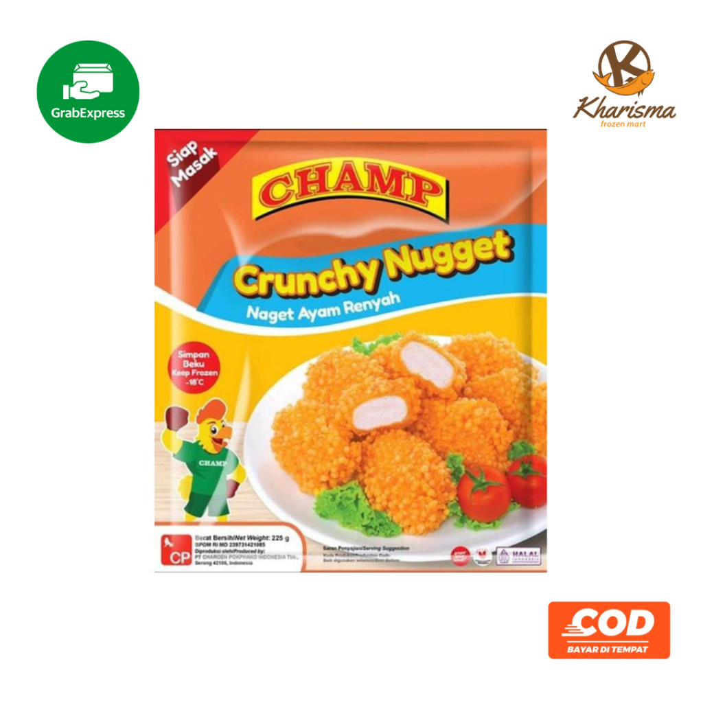 

Champ Crispy Nugget Nuget Crunchy 450g Nuget Kanzler