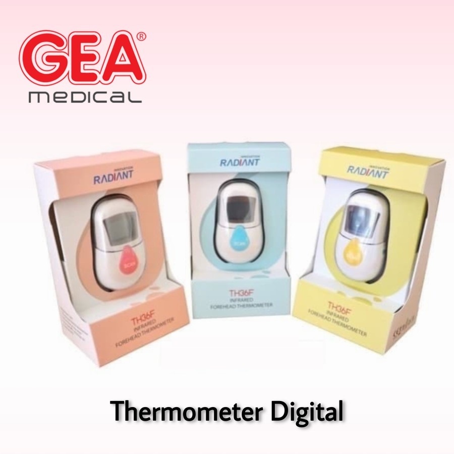 Thermometer Infrared Radiant Forehead Th36F GEA Termometer Digital