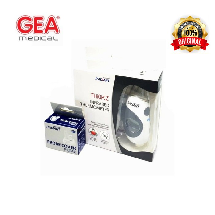 Ear Radiant GEA Termometer Telinga Thiokz Thermometer Digital Infrared
