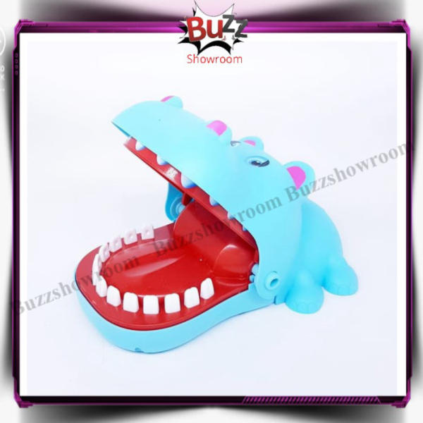 

Gigi Toy Anak Promo Hippo - Blue Berkualitas Dentist Game Mouse Toys Tikus - Kuda Mainan Nil Hippo