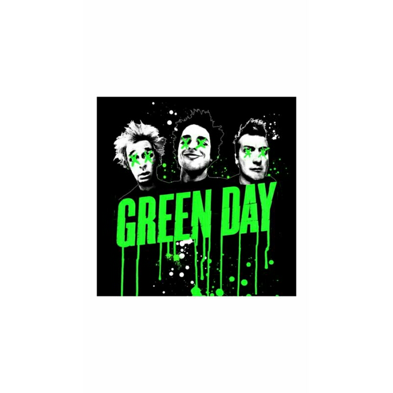 

sticker band pop punk green day UK besar dan bahan anti air kualitas baik