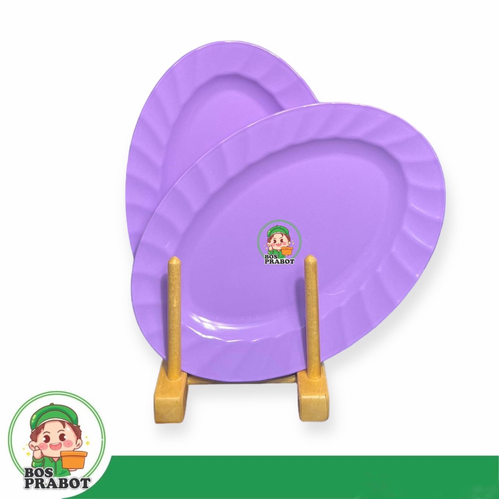 PIRING MELAMIN KERANG OVAL / PIRING OVAL MELAMIN / PIRING SAJI OVAL MELAMIN / PIRING SAJI ULIR
