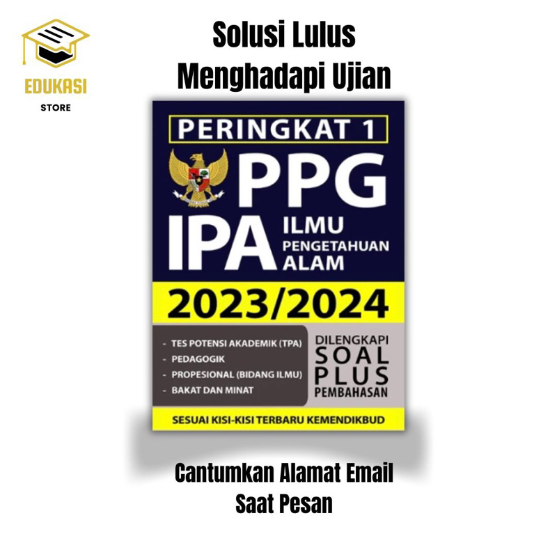 

Peringkat 1 PPG IPA 2023/2024