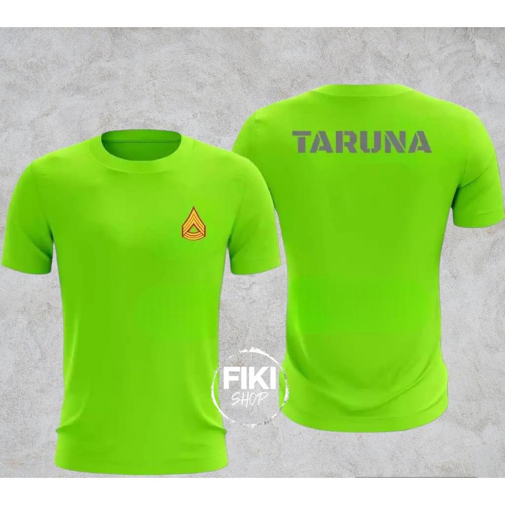 KAOS JERSEY OLAHRAGA NEW TARUNA HIJAU STABILO BAHAN DRYFIT PREMIUM