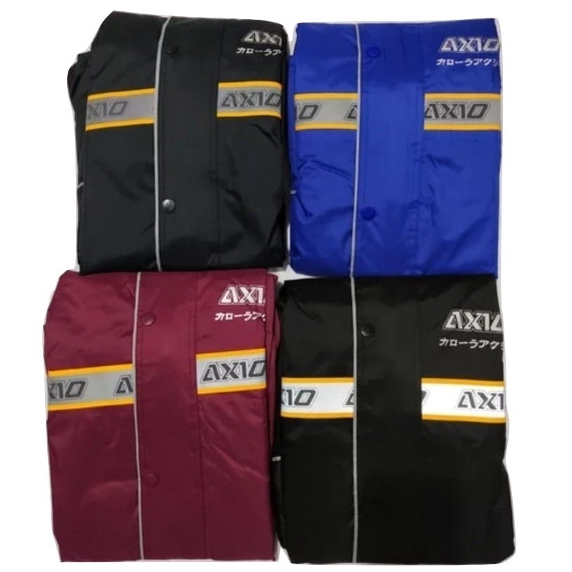 Jas Hujan AXIO Europe 882 ASLI 1 ORIGINAL Bahan Parasut Taslan Ukuran S M L XL dan 2XL  XXL Pengirim