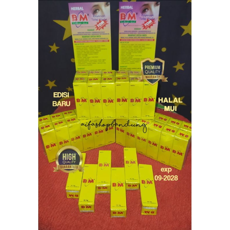 Herbal BM Obat Tetes Mata Herbal BM minus plus silindris katarak ampuh BEST SELLER 100% ORIGINAL