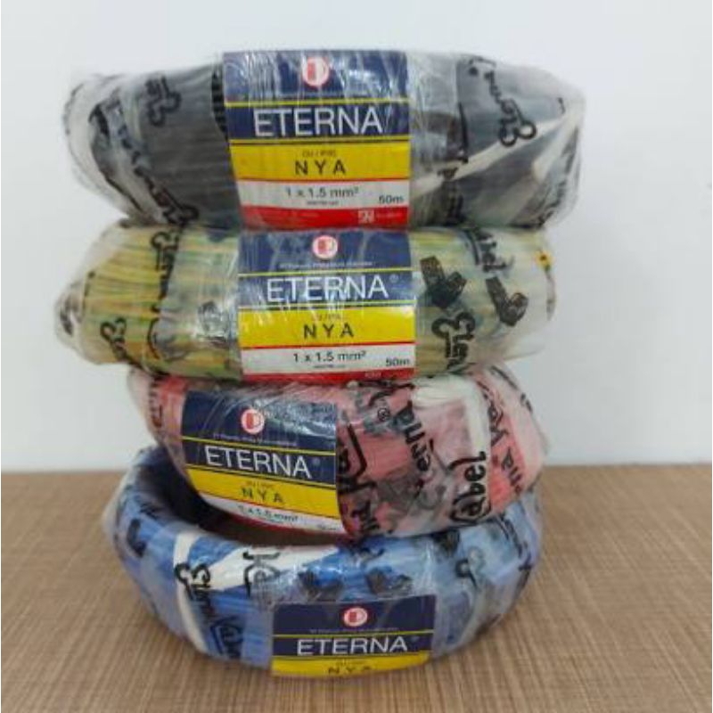 KABEL ETERNA TUNGGAL 1,5 PANJANG 50 METER