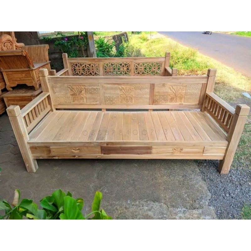 Kursi bangku minimalis kursi bale bale kursi santai full kayu Jati kursi bale bale kursi minimalis s