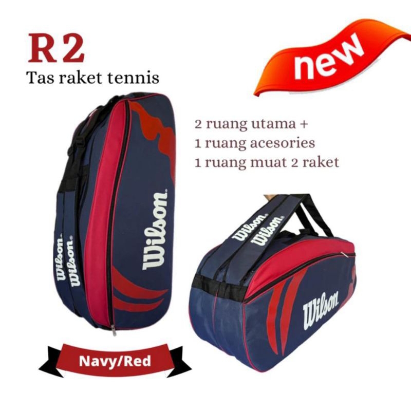 Tas Raket Tenis wilson R2 WL KDS
