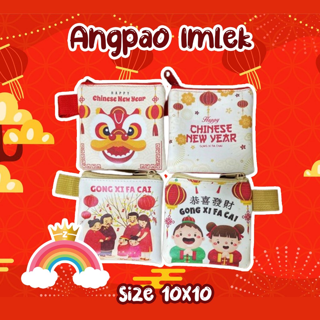 

(READY STOK) ANGPAO IMLEK PREMIUM SIZE 10X10 BAHAN KULIT PRINTING